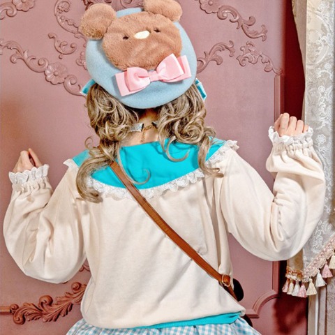 レディース【S～L】　プルオーバー（CHIP CLIP×五月アイ）