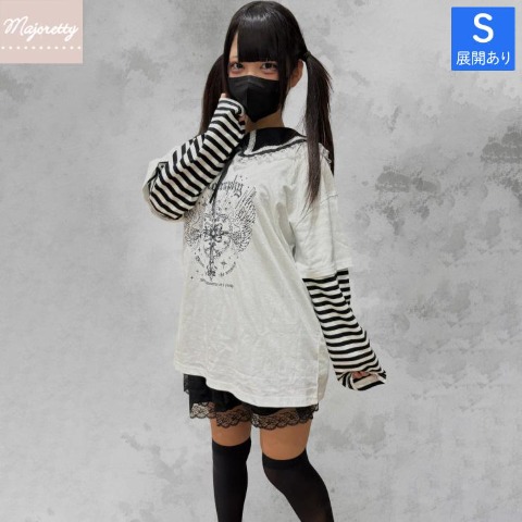 レディース【S～L】　プルオーバー（地雷中学生×majoretty）