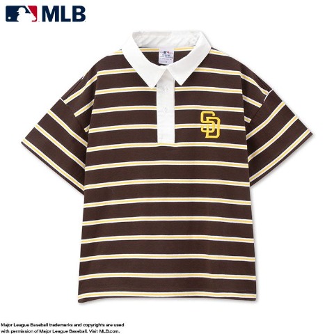 レディース　ポロシャツ（サンディエゴ・パドレス）