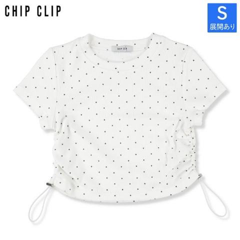 レディース【S～L】　裾ドロストプルオーバー（CHIP CLIP）