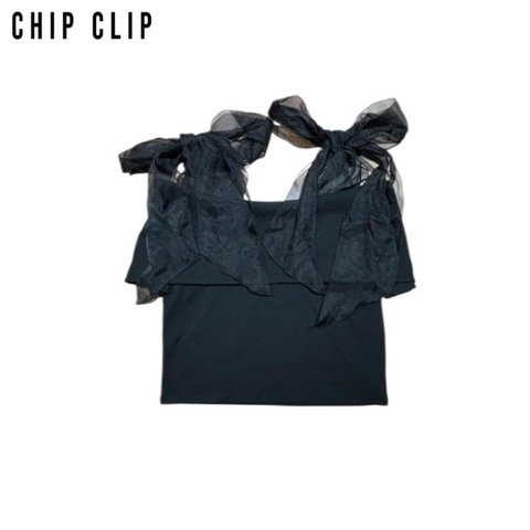 レディース　オフショルプルオーバー（Kim Sua.×CHIP CLIP）