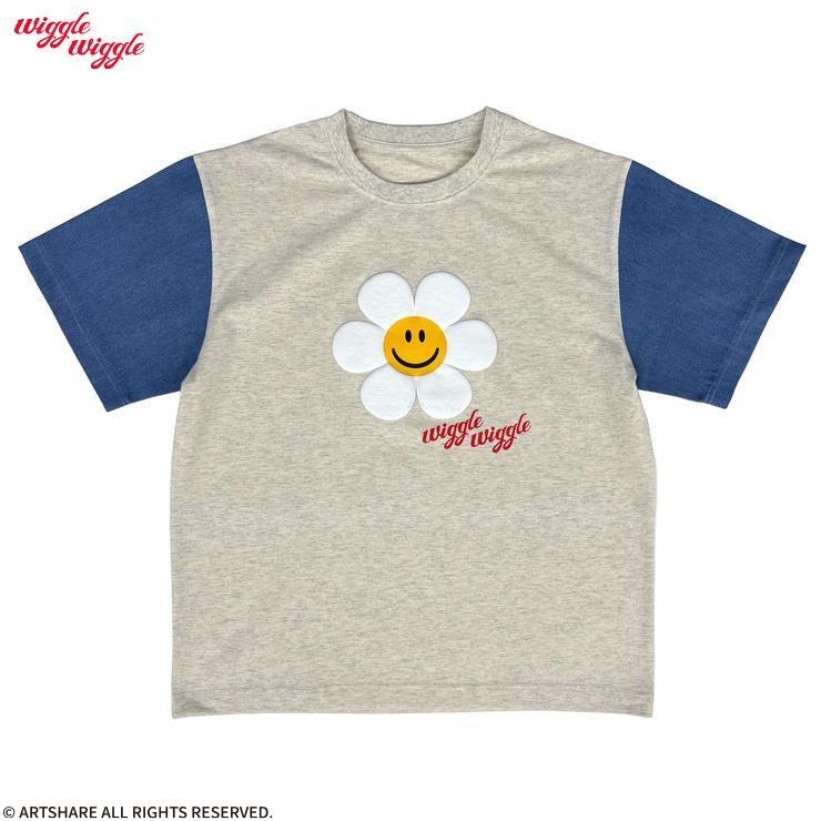レディース 袖デニムTシャツ（wiggle wiggle） | アベイル | しまむら