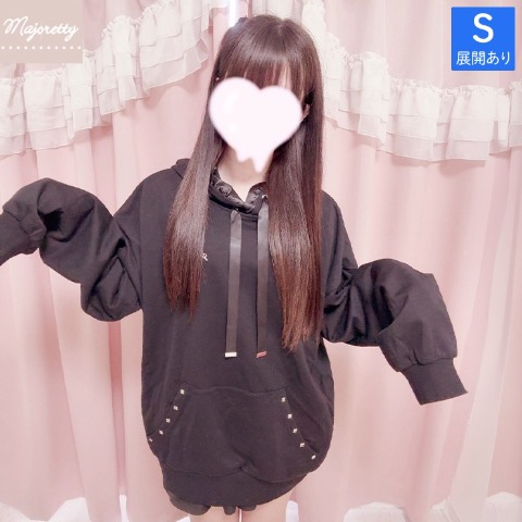 レディース　バックロゴパーカ（りにゃち×majoretty）
