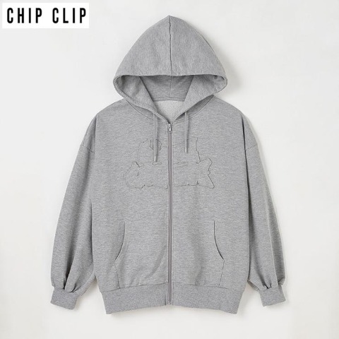 レディース　ジップパーカ（CHIP CLIP）