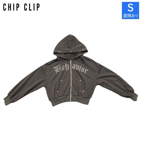 レディース　ジップパーカ（CHIP CLIP）