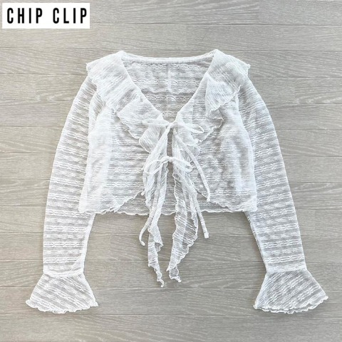 レディース　カーディガン（CHIP CLIP×はる）