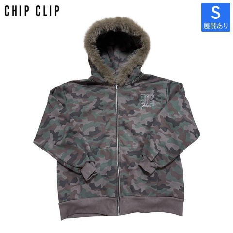 レディース　ジップパーカ（CHIP CLIP×KsG）