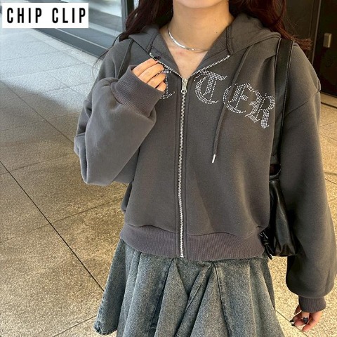レディース　ジップパーカ（ひいな・まいら×CHIP CLIP）