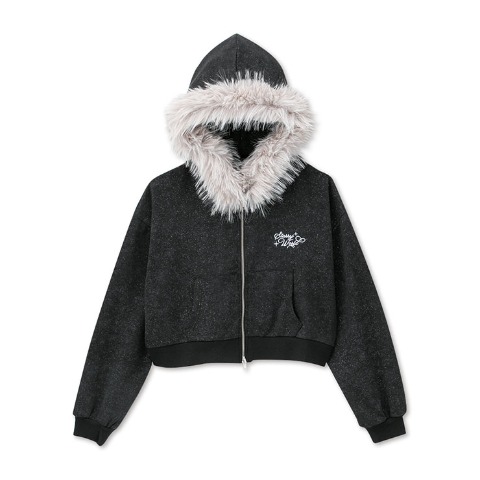 レディース　フードジップパーカ（CHIP CLIP）