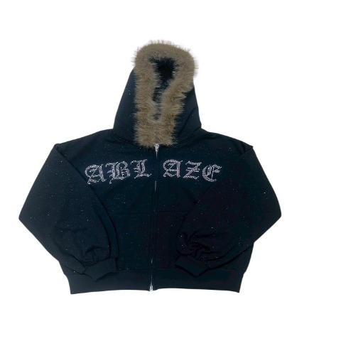 レディース　ジップパーカ（CHIP CLIP）