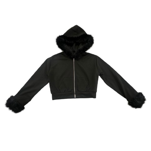 レディース　ジップパーカ（Kim Sua.×CHIP CLIP）