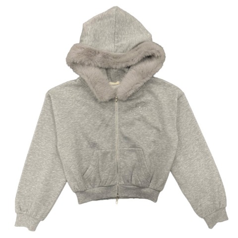 レディース　フードジップパーカ（CHIP CLIP）