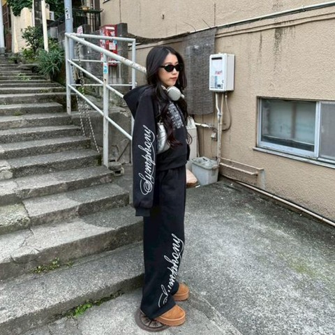 レディース　ジップパーカ（CHIP CLIP×1095.）