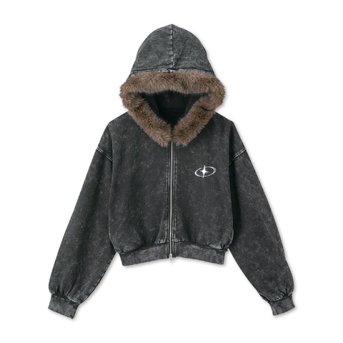 レディース　ジップパーカ（CHIP CLIP）