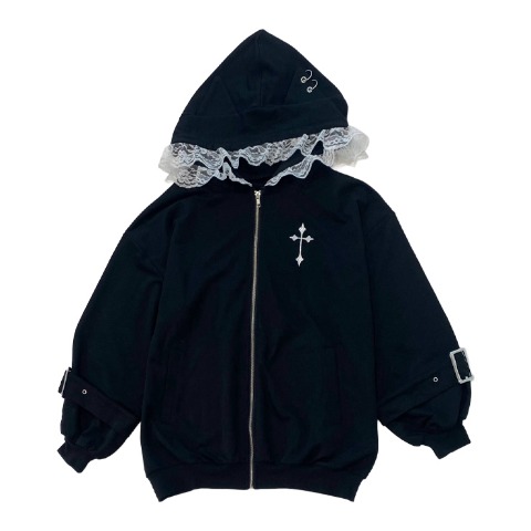 レディース【S～LL】　パーカ（majoretty）