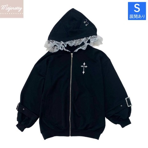 レディース【S～LL】　パーカ（majoretty）