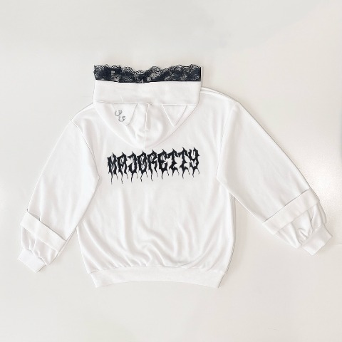 レディース【S～LL】　パーカ（majoretty）