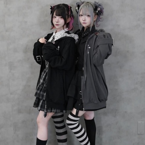 レディース【S～LL】　パーカ（majoretty）