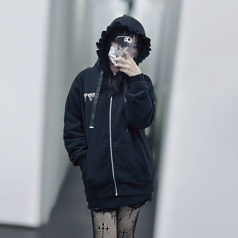 レディース【S～L】　パーカ（ひつじ田×majoretty）