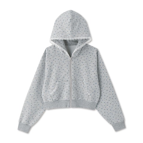 レディース　ジップパーカ（CHIP CLIP）