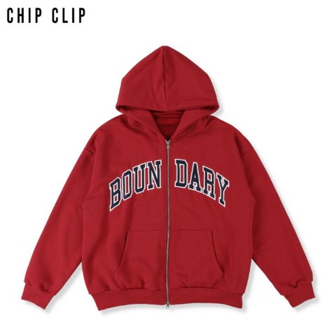 レディース　ジップパーカ（CHIP CLIP）