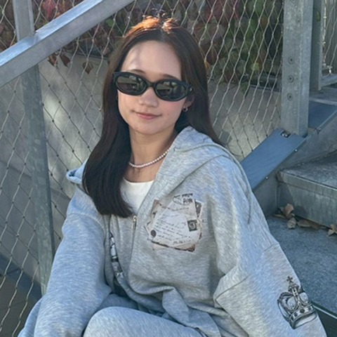 レディース　ジップパーカ（CHIP CLIP×1095.）