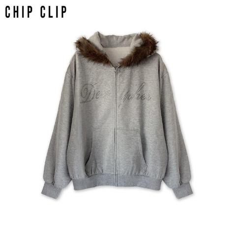 レディース　ジップパーカ（CHIP CLIP×Mizuki）