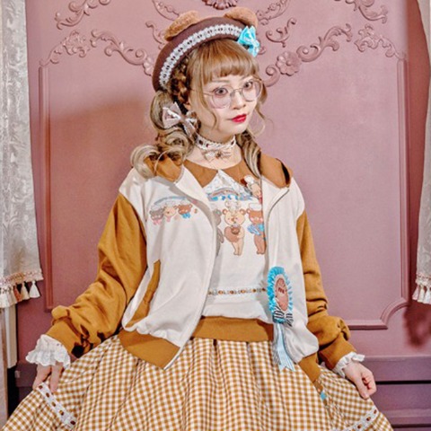 レディース【S～L】　パーカ（CHIP CLIP×五月アイ）