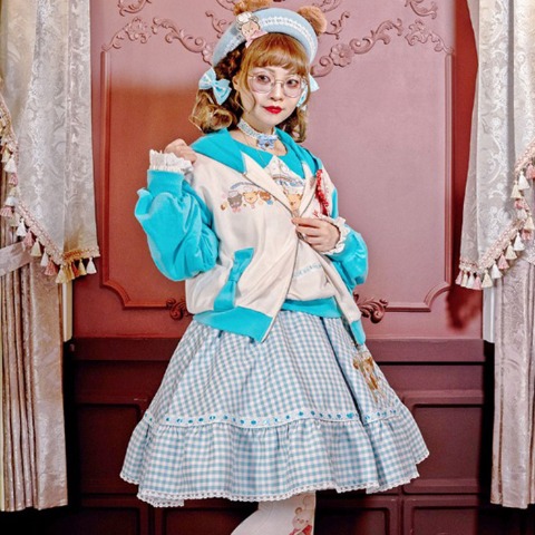 レディース【S～L】　パーカ（CHIP CLIP×五月アイ）