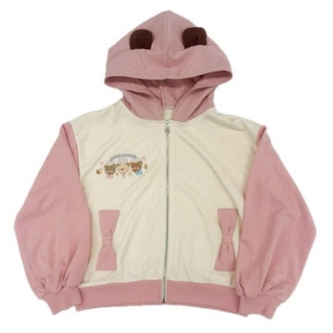 レディース【S～L】　パーカ（CHIP CLIP×五月アイ）