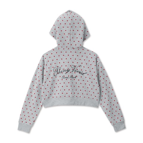 レディース　総柄ジップパーカ（Emmamuah DANCE×Dance Studio ViVid）