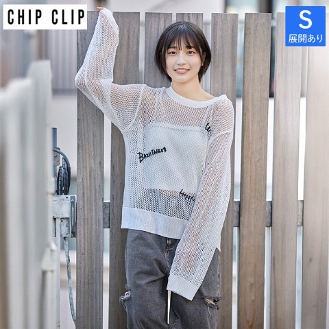 レディース【S～L】　プルオーバー（CHIP CLIP）
