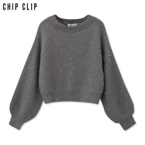 レディース　ニットプルオーバー（CHIP CLIP）