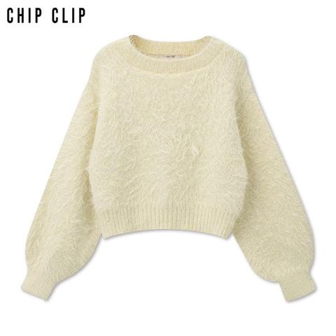 レディース　ニットプルオーバー（CHIP CLIP）