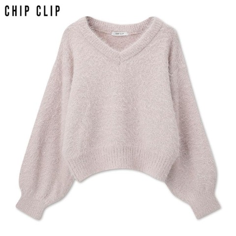 レディース　ニットプルオーバー（CHIP CLIP）