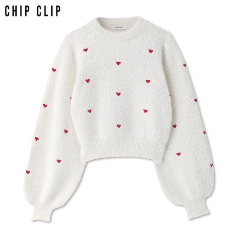 レディース　ニットプルオーバー（CHIP CLIP）