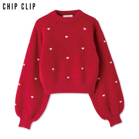 レディース　ニットプルオーバー（CHIP CLIP）