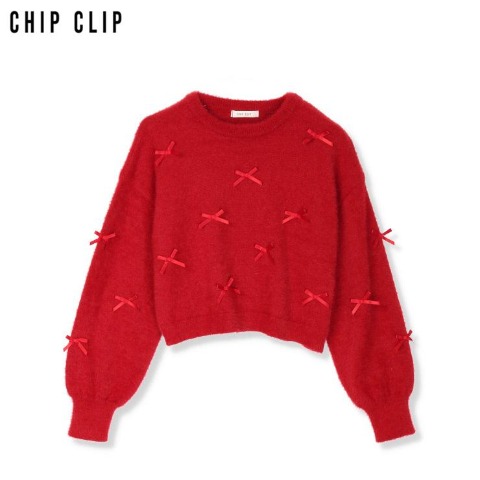 レディース　ニットプルオーバー（CHIP CLIP）
