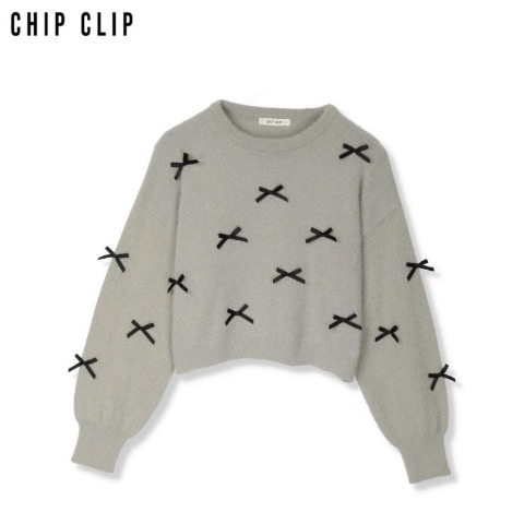 レディース　ニットプルオーバー（CHIP CLIP）