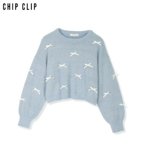 レディース　ニットプルオーバー（CHIP CLIP）