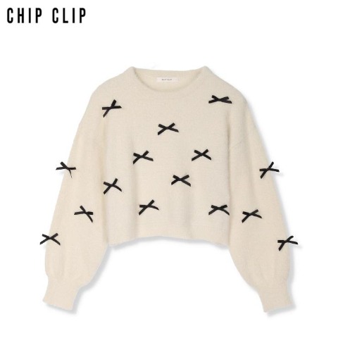レディース　ニットプルオーバー（CHIP CLIP）