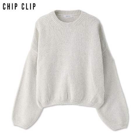 レディース　ニットプルオーバー（CHIP CLIP）
