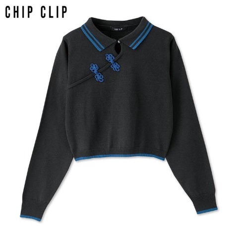 レディース　ニットプルオーバー（CHIP CLIP）