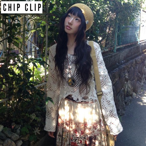 レディース　プルオーバー（CHIP CLIP×はる）