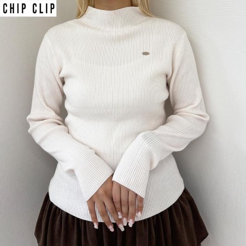 レディース　ニットプルオーバー（CHIP CLIP・TikTok）