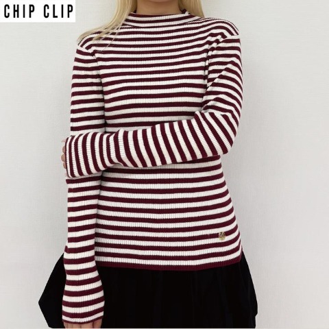 レディース　ニットプルオーバー（CHIP CLIP・TikTok）