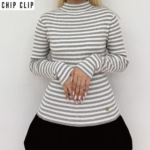 レディース　ニットプルオーバー（CHIP CLIP・TikTok）