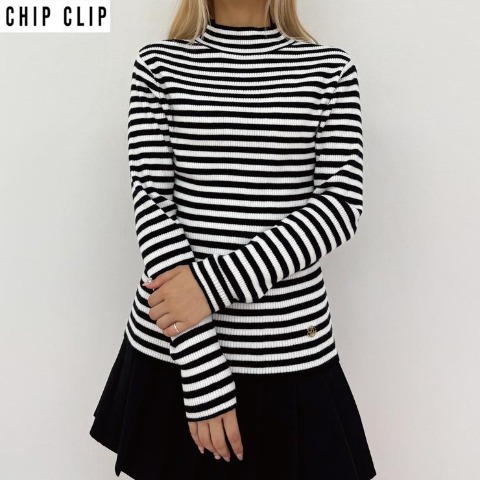 レディース　ニットプルオーバー（CHIP CLIP・TikTok）