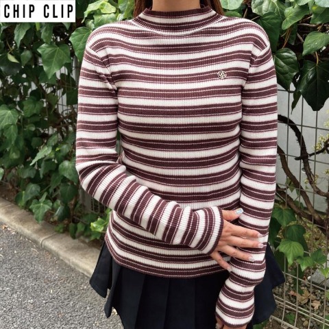 レディース　ニットプルオーバー（CHIP CLIP・TikTok）