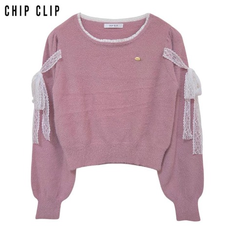 レディース　ニットプルオーバー（CHIP CLIP）